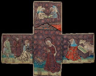 Detail aus dem Kaselkreuz, Wartburg-Stiftung, Kunstsammlung, Inv.-Nr. KT0007