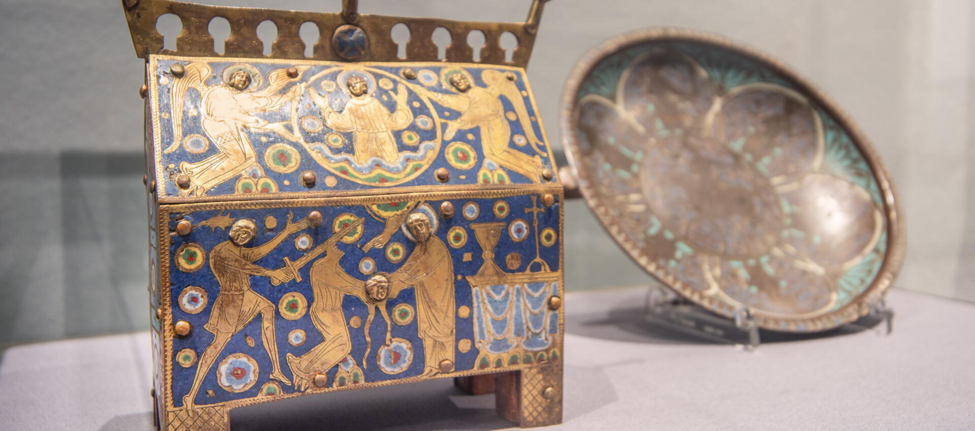 Reliquienkästchen, Beginn 13. Jahrhundert