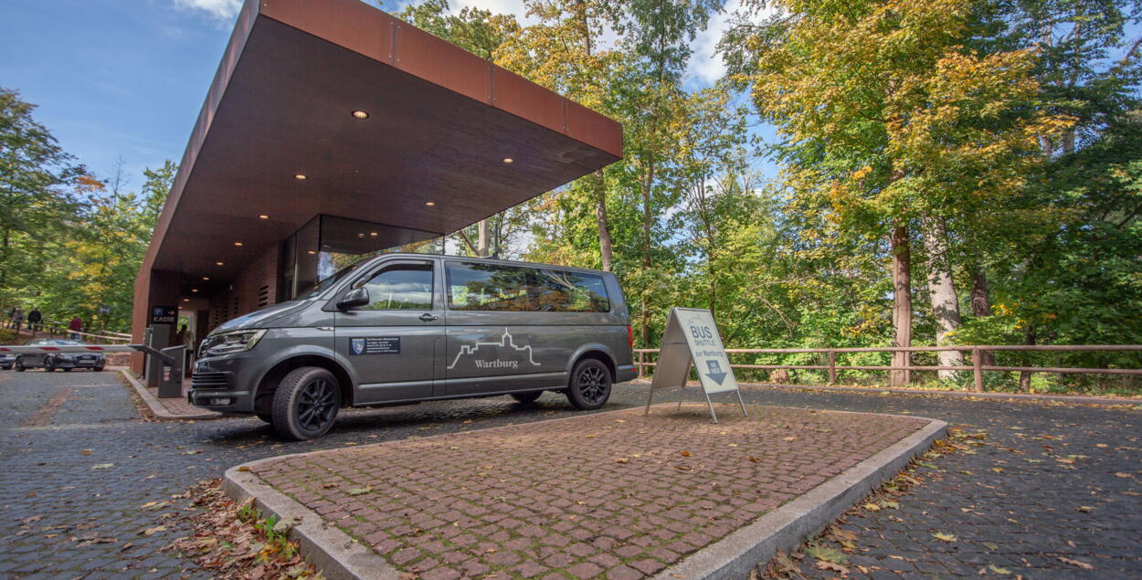 Haltestelle Wartburg Shuttle
