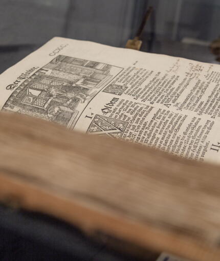 Die Lutherbibel auf der Wartburg